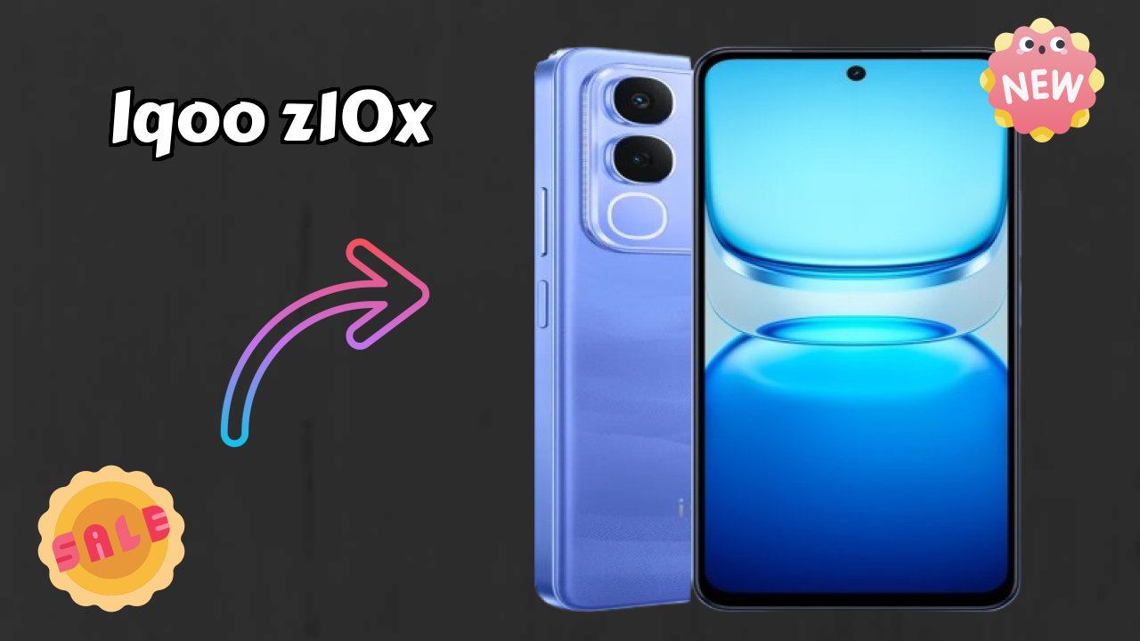 IQOO Z10x at ₹12,999 - Complete Specifications List