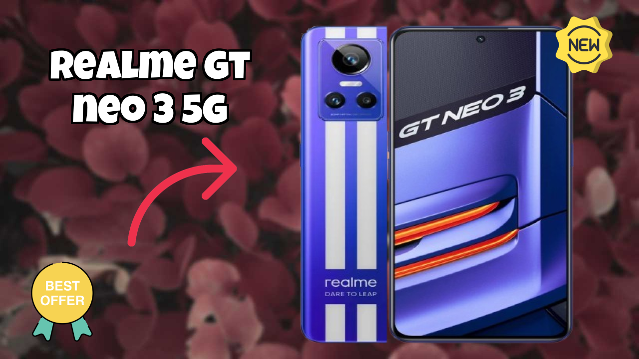 Realme GT Neo 3 5G Gaming Test: MediaTek Dimensity 8100 FPS Performance