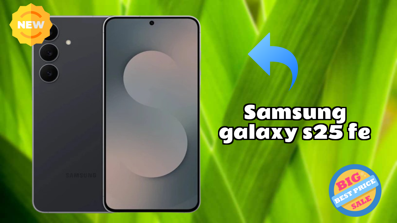 Samsung Galaxy S25 FE at ₹59,999 - Best Deal Available