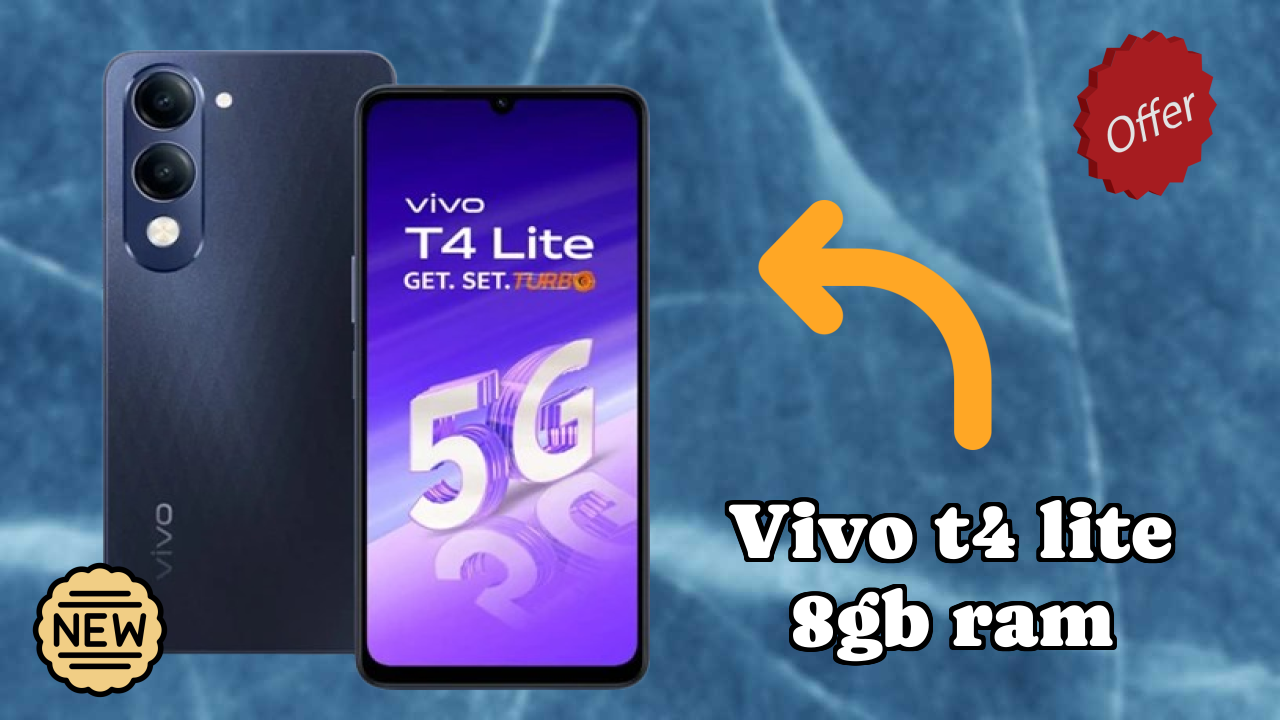 Vivo T4 Lite 8GB RAM Price: ₹12,999 - Worth the Investment?