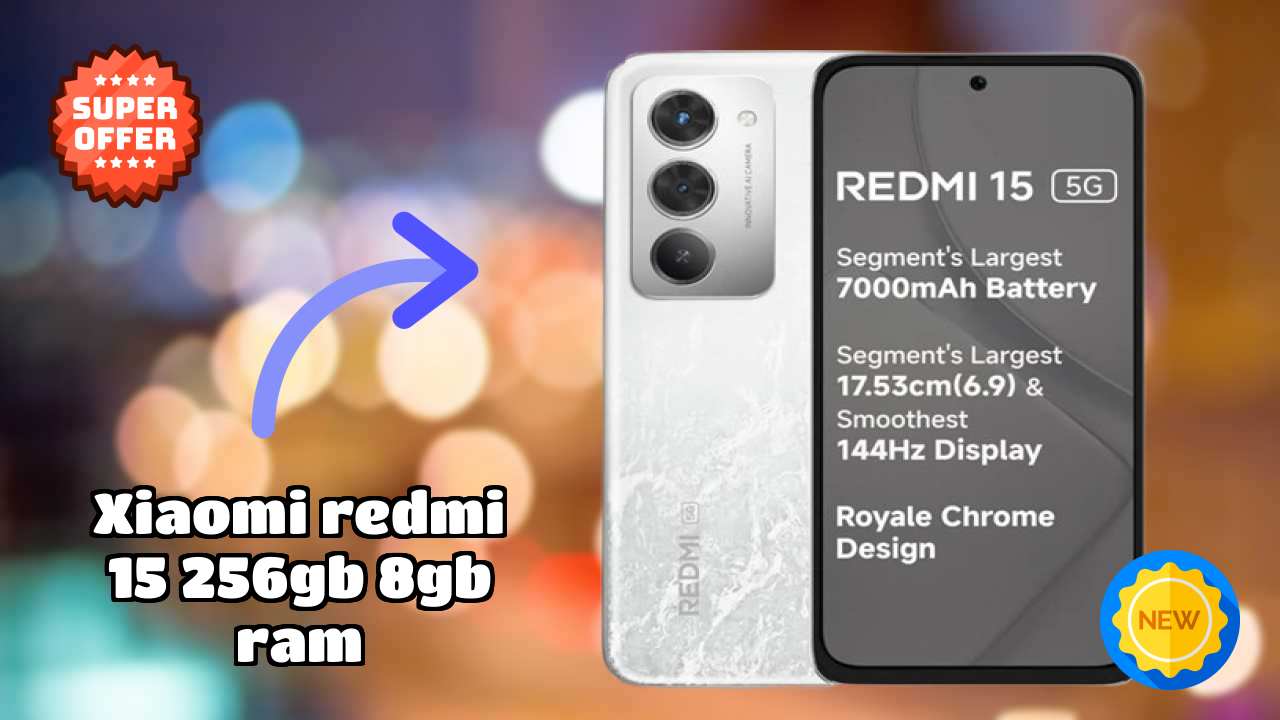 Xiaomi Redmi 15 256GB 8GB RAM Display Analysis: IPS LCD Quality